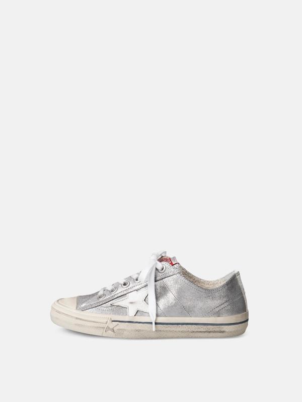 SNEAKERS V STAR 2_SILVER SUEDE WHITE STAR SNEAKERS V STAR 2_SILVER SUEDE WHITE STAR