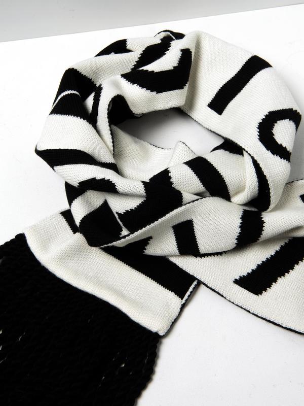 SORRY NOT SORRY SCARF_WHITE SORRY NOT SORRY SCARF_WHITE