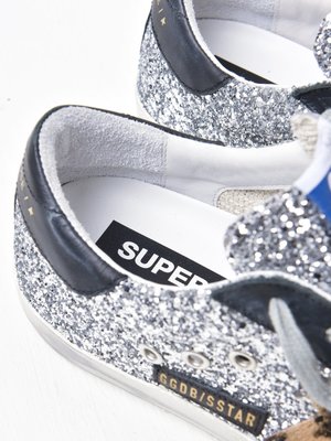 SUPERSTAR GLITTER UPPER HORSY STAR LEATHER HEEL SUPERSTAR GLITTER UPPER HORSY STAR LEATHER HEEL