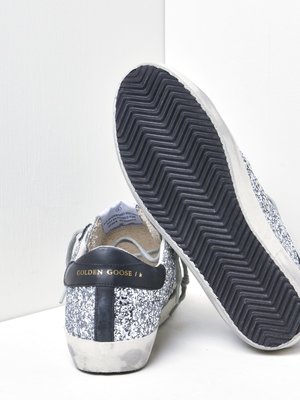 SUPERSTAR GLITTER UPPER HORSY STAR LEATHER HEEL SUPERSTAR GLITTER UPPER HORSY STAR LEATHER HEEL