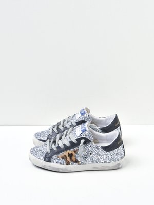 SUPERSTAR GLITTER UPPER HORSY STAR LEATHER HEEL SUPERSTAR GLITTER UPPER HORSY STAR LEATHER HEEL