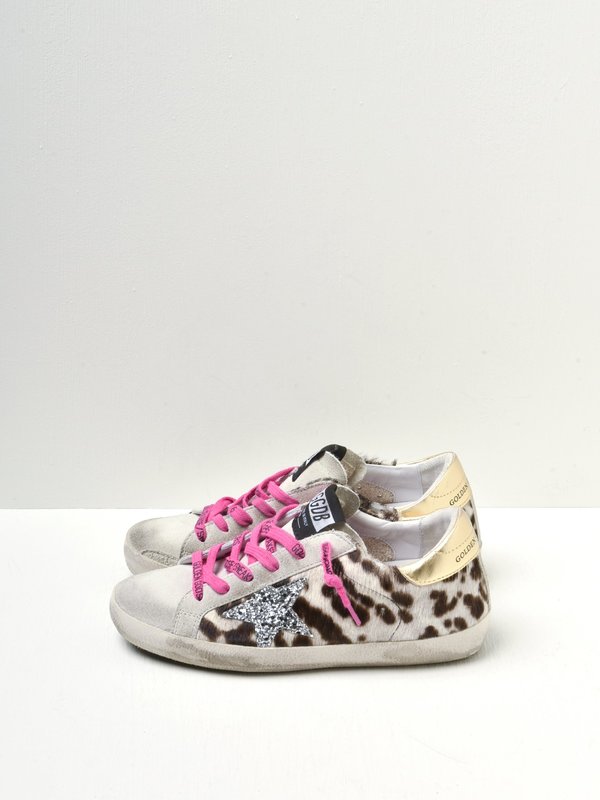 SUPERSTAR HORSY LEO GLITTER STAR LAMINATED HEEL SUPERSTAR HORSY LEO GLITTER STAR LAMINATED HEEL