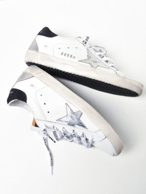 SUPERSTAR LEATHER UPPER LAMINATED STAR LETTERING SUPERSTAR LEATHER UPPER LAMINATED STAR LETTERING