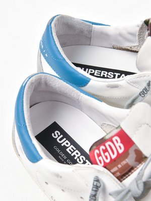 SUPERSTAR LEATHER UPPER SERIGRAPH STAR SUEDE HEEL SUPERSTAR LEATHER UPPER SERIGRAPH STAR SUEDE HEEL