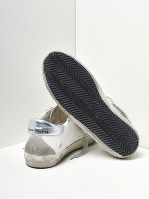 SUPERSTAR LEATHER UPPER STAR SHINY HEEL LETTERING SUPERSTAR LEATHER UPPER STAR SHINY HEEL LETTERING
