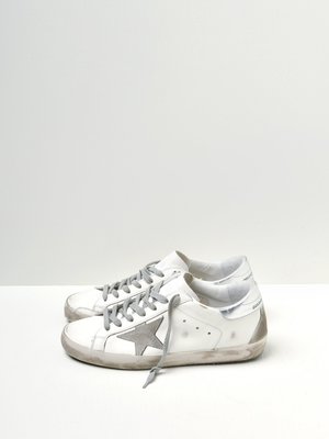 SUPERSTAR LEATHER UPPER STAR SHINY HEEL LETTERING SUPERSTAR LEATHER UPPER STAR SHINY HEEL LETTERING