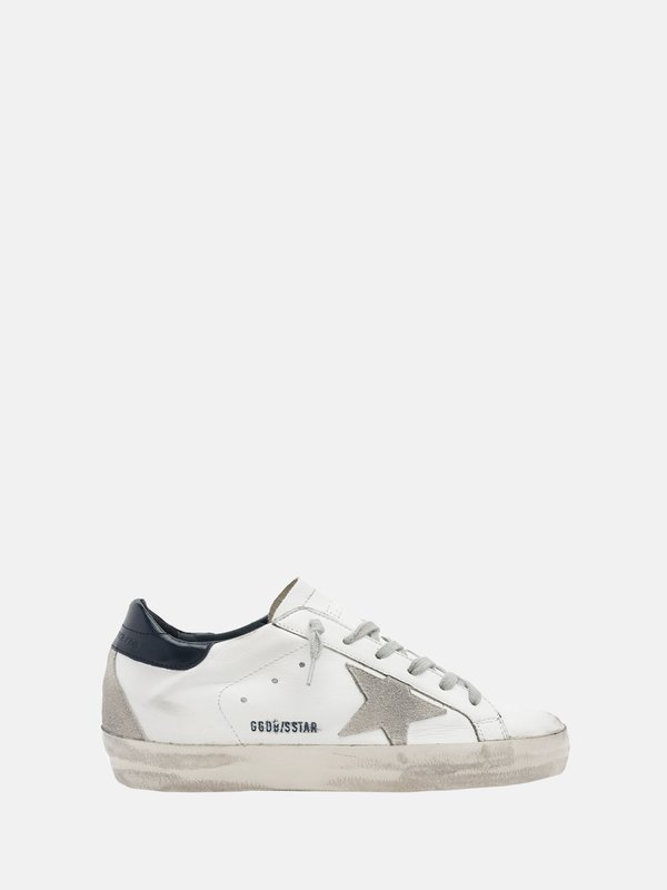 SUPERSTAR LEATHER UPPER STAR SHINY LEATHER HEEL SUPERSTAR LEATHER UPPER STAR SHINY LEATHER HEEL