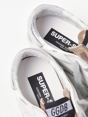 SUPERSTAR LEATHER UPPER SUEDE STAR LAMINATED HEEL SUPERSTAR LEATHER UPPER SUEDE STAR LAMINATED HEEL