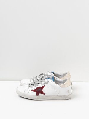 SUPERSTAR LEATHER UPPER SUEDE STAR LAMINATED HEEL SUPERSTAR LEATHER UPPER SUEDE STAR LAMINATED HEEL