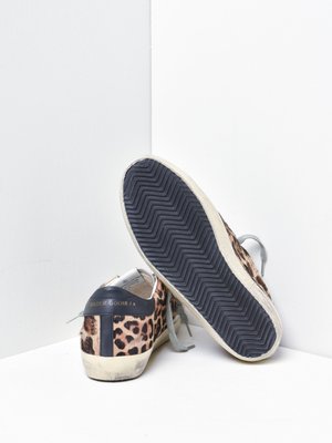 SUPERSTAR LEOPARD HORSY QUARTER LEATHER STAR HEEL SUPERSTAR LEOPARD HORSY QUARTER LEATHER STAR HEEL