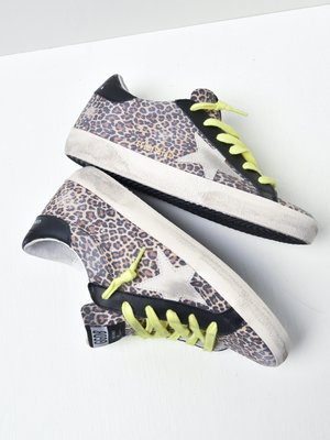 SUPERSTAR LEOPARD UPPER SUEDE STAR LEATHER HEEL SUPERSTAR LEOPARD UPPER SUEDE STAR LEATHER HEEL
