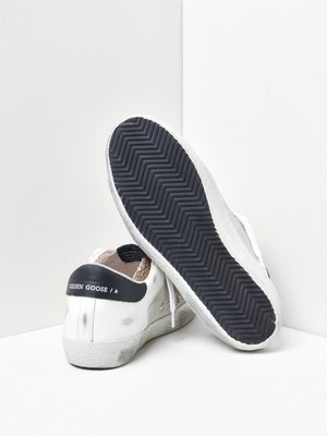 SUPERSTAR NET LEATHER UPPER SUEDE STAR GLITTER TOE SUPERSTAR NET LEATHER UPPER SUEDE STAR GLITTER TOE