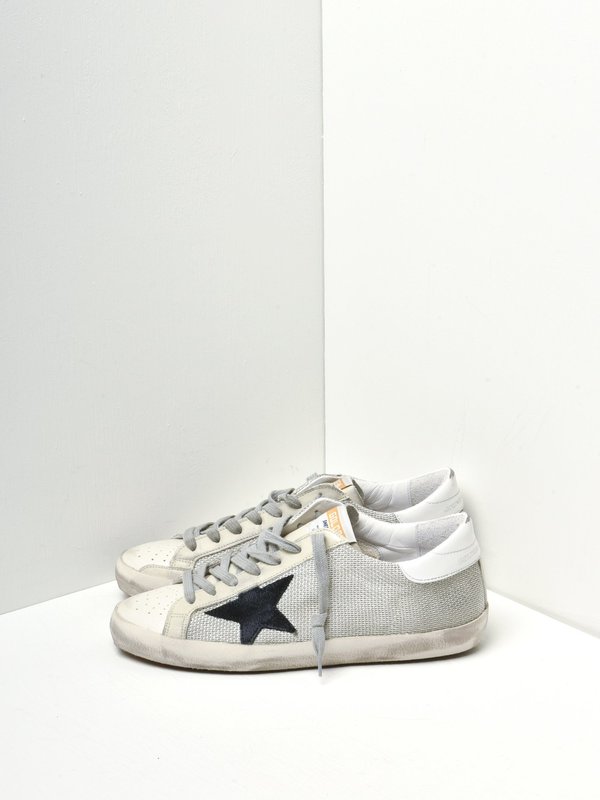 SUPERSTAR NET UPPER SUEDE STAR LEATHER HEEL SUPERSTAR NET UPPER SUEDE STAR LEATHER HEEL