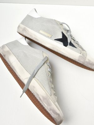 SUPERSTAR NET UPPER SUEDE STAR LEATHER HEEL SUPERSTAR NET UPPER SUEDE STAR LEATHER HEEL