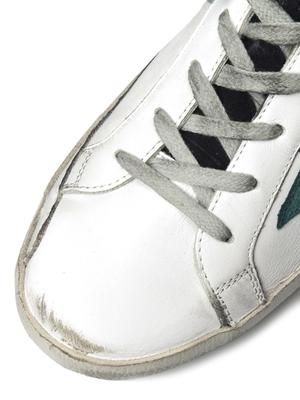 Superstar Sneaker_WHITE/PETROLEUM STAR Superstar Sneaker_WHITE/PETROLEUM STAR
