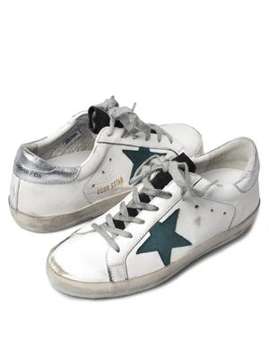 Superstar Sneaker_WHITE/PETROLEUM STAR Superstar Sneaker_WHITE/PETROLEUM STAR