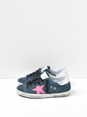 SUPERSTAR SUEDE UPPER AND STAR LAMINATED HEEL SUPERSTAR SUEDE UPPER AND STAR LAMINATED HEEL