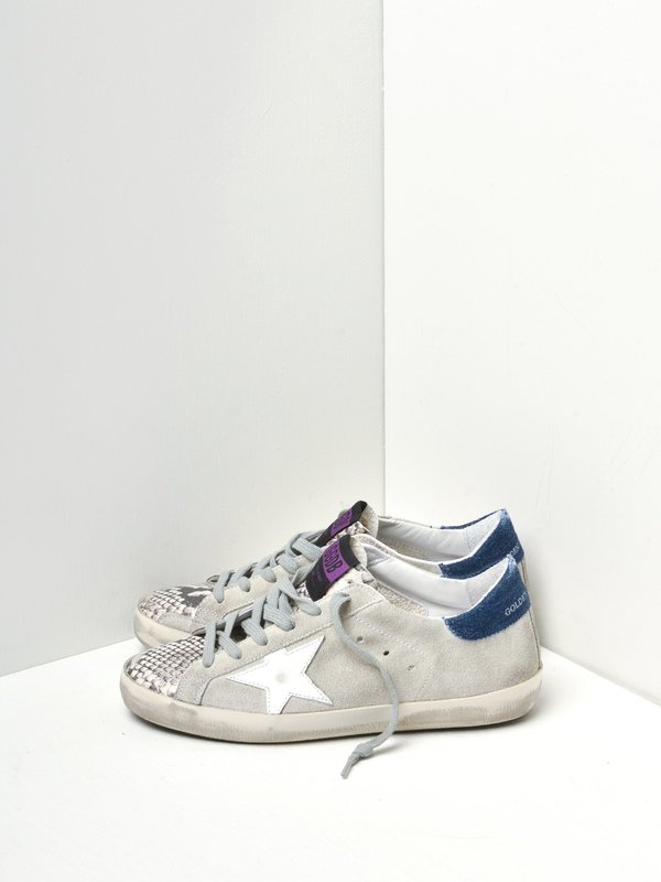 SUPERSTAR SUEDE UPPER STAR PHYTON PRINTED TOE SUPERSTAR SUEDE UPPER STAR PHYTON PRINTED TOE