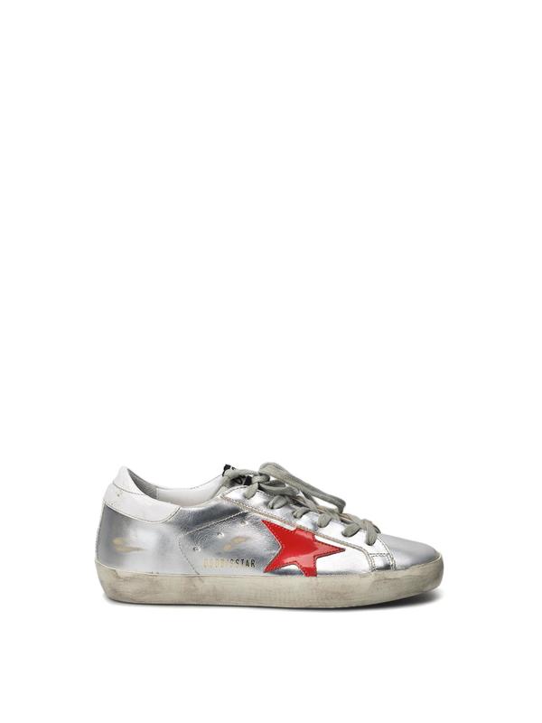 SUPERSTAR_SLIVER/RED AND BLUE STAR SUPERSTAR_SLIVER/RED AND BLUE STAR
