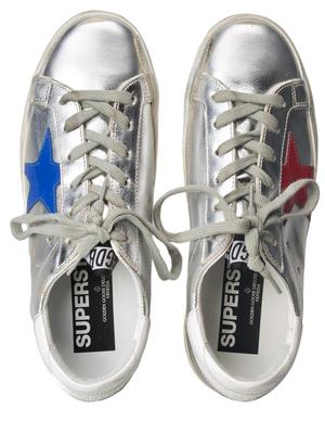 SUPERSTAR_SLIVER/RED AND BLUE STAR SUPERSTAR_SLIVER/RED AND BLUE STAR