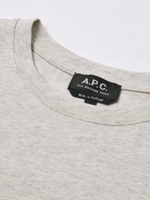 A.P.C. Denise T-shirt - Heathered Ecru A.P.C. Denise T-shirt - Heathered Ecru