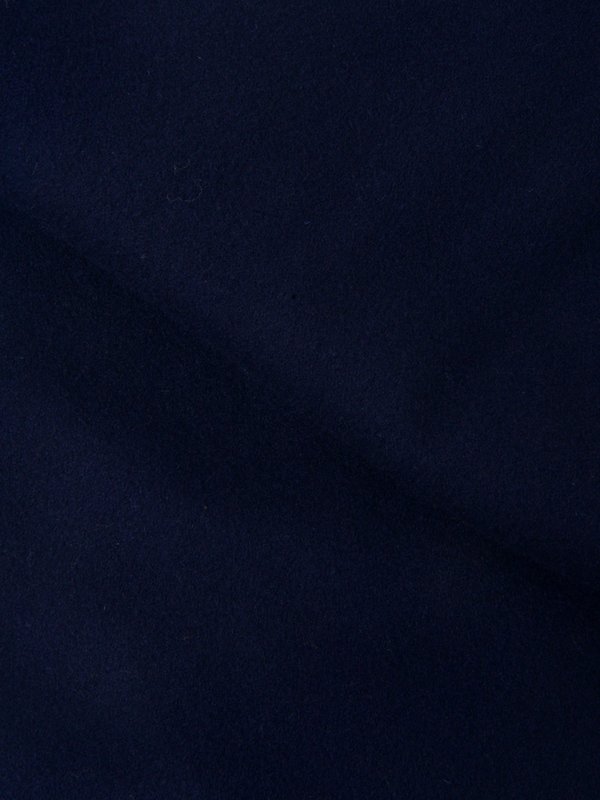 TRICOLOR FOX WOOL SCARF_DARK NAVY TRICOLOR FOX WOOL SCARF_DARK NAVY