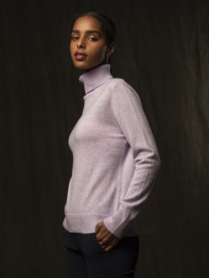Turtleneck Sweater_Lavender Turtleneck Sweater_Lavender