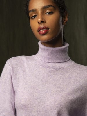 Turtleneck Sweater_Lavender Turtleneck Sweater_Lavender