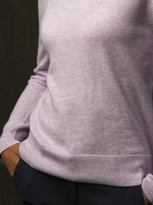 Turtleneck Sweater_Lavender Turtleneck Sweater_Lavender