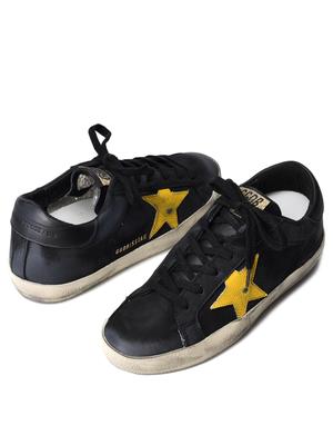 W. SNEAKERS SUPERSTAR_BLACK NABUK/YELLOW W. SNEAKERS SUPERSTAR_BLACK NABUK/YELLOW