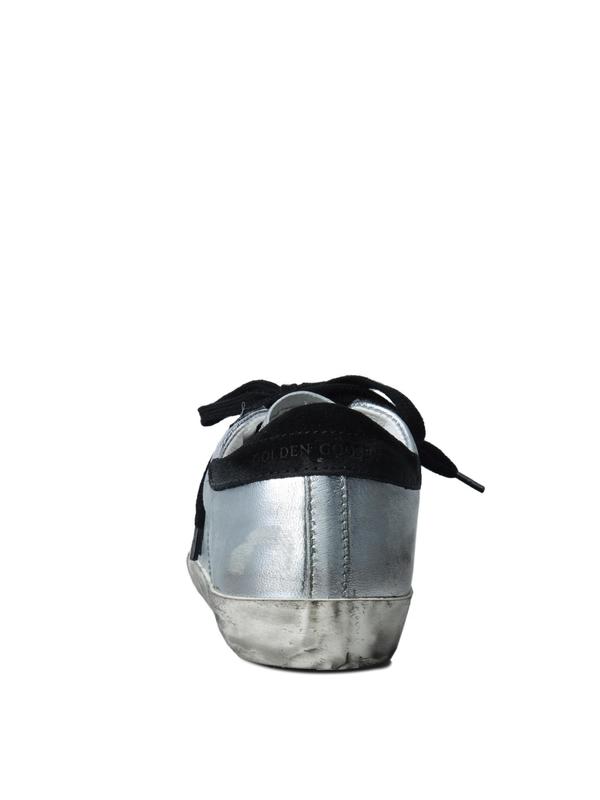 W. SNEAKERS SUPERSTAR_SILVER BLACK LEATHER W. SNEAKERS SUPERSTAR_SILVER BLACK LEATHER