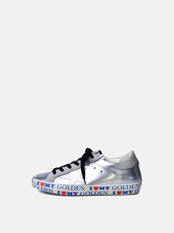 W. SNEAKERS SUPERSTAR_SILVER/LOVE GOLDEN W. SNEAKERS SUPERSTAR_SILVER/LOVE GOLDEN