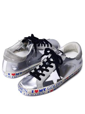W. SNEAKERS SUPERSTAR_SILVER/LOVE GOLDEN W. SNEAKERS SUPERSTAR_SILVER/LOVE GOLDEN