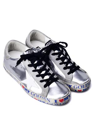 W. SNEAKERS SUPERSTAR_SILVER/LOVE GOLDEN W. SNEAKERS SUPERSTAR_SILVER/LOVE GOLDEN