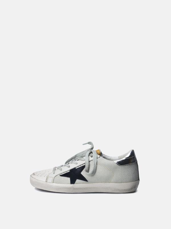 W. SNEAKERS SUPERSTAR_WHITE CORD/SILVER LUREX W. SNEAKERS SUPERSTAR_WHITE CORD/SILVER LUREX