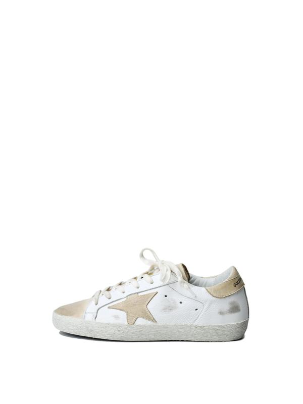 W. SNEAKERS SUPERSTAR_WHITE LEATHER/AVORY STAR W. SNEAKERS SUPERSTAR_WHITE LEATHER/AVORY STAR