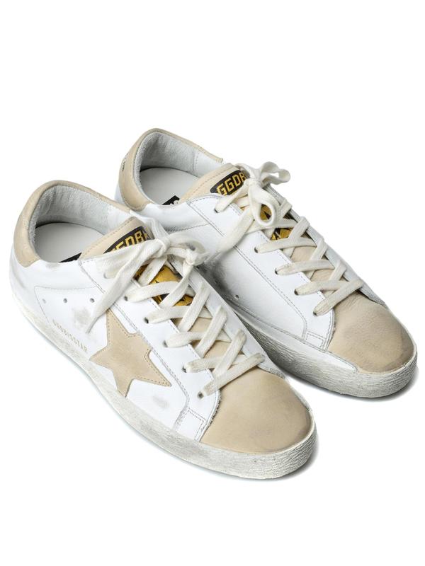 W. SNEAKERS SUPERSTAR_WHITE LEATHER/AVORY STAR W. SNEAKERS SUPERSTAR_WHITE LEATHER/AVORY STAR