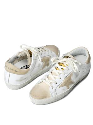 W. SNEAKERS SUPERSTAR_WHITE LEATHER/AVORY STAR W. SNEAKERS SUPERSTAR_WHITE LEATHER/AVORY STAR
