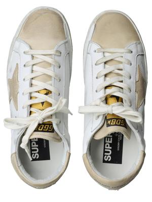 W. SNEAKERS SUPERSTAR_WHITE LEATHER/AVORY STAR W. SNEAKERS SUPERSTAR_WHITE LEATHER/AVORY STAR