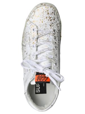 W. SNEAKERS SUPERSTAR_WHITE LEATHER/GOLD PAINT W. SNEAKERS SUPERSTAR_WHITE LEATHER/GOLD PAINT