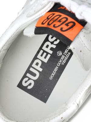 W. SNEAKERS SUPERSTAR_WHITE LEATHER/GOLD PAINT W. SNEAKERS SUPERSTAR_WHITE LEATHER/GOLD PAINT