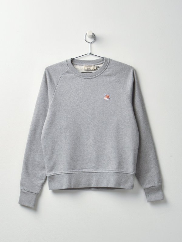 WOMEN_FOX HEAD PATCH ADJUSTED SWEATSHIRT_GRM WOMEN_FOX HEAD PATCH ADJUSTED SWEATSHIRT_GRM