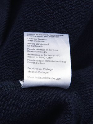 WOMEN_FOX HEAD PATCH ADJUSTED SWEATSHIRT_NAVY WOMEN_FOX HEAD PATCH ADJUSTED SWEATSHIRT_NAVY