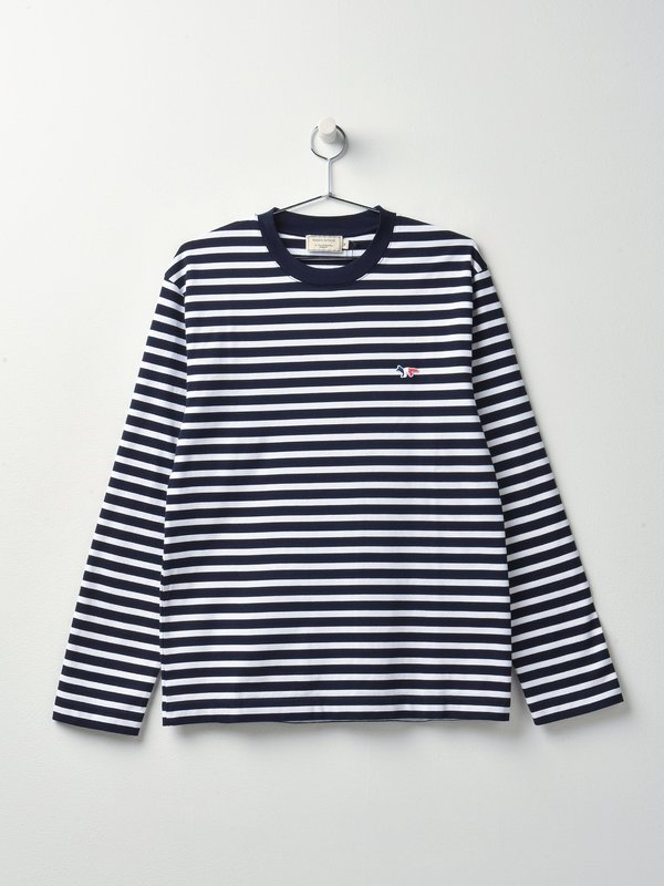 W_TRICOLOR FOX PATCH CLASSIC MARIN TEE-SHIRT_NAWH W_TRICOLOR FOX PATCH CLASSIC MARIN TEE-SHIRT_NAWH