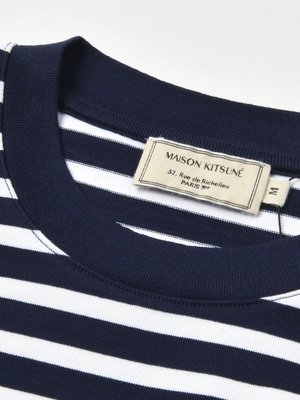 W_TRICOLOR FOX PATCH CLASSIC MARIN TEE-SHIRT_NAWH W_TRICOLOR FOX PATCH CLASSIC MARIN TEE-SHIRT_NAWH