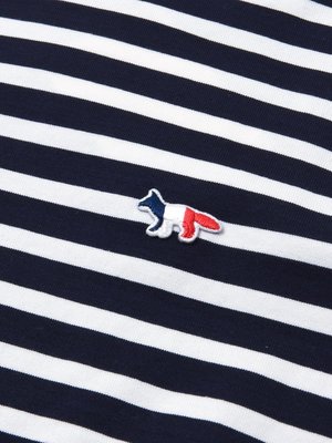 W_TRICOLOR FOX PATCH CLASSIC MARIN TEE-SHIRT_NAWH W_TRICOLOR FOX PATCH CLASSIC MARIN TEE-SHIRT_NAWH