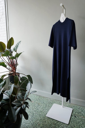 STUDIO NICHOLSON CANZI KNIT DRESS - NAVY STUDIO NICHOLSON CANZI KNIT DRESS - NAVY