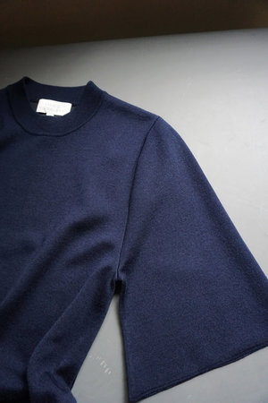 STUDIO NICHOLSON CANZI KNIT DRESS - NAVY STUDIO NICHOLSON CANZI KNIT DRESS - NAVY