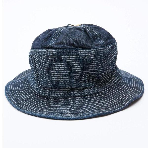 Kapital 12oz Denim The Old Man and the Sea Hat - Dark Indigo Kapital 12oz Denim The Old Man and the Sea Hat - Dark Indigo