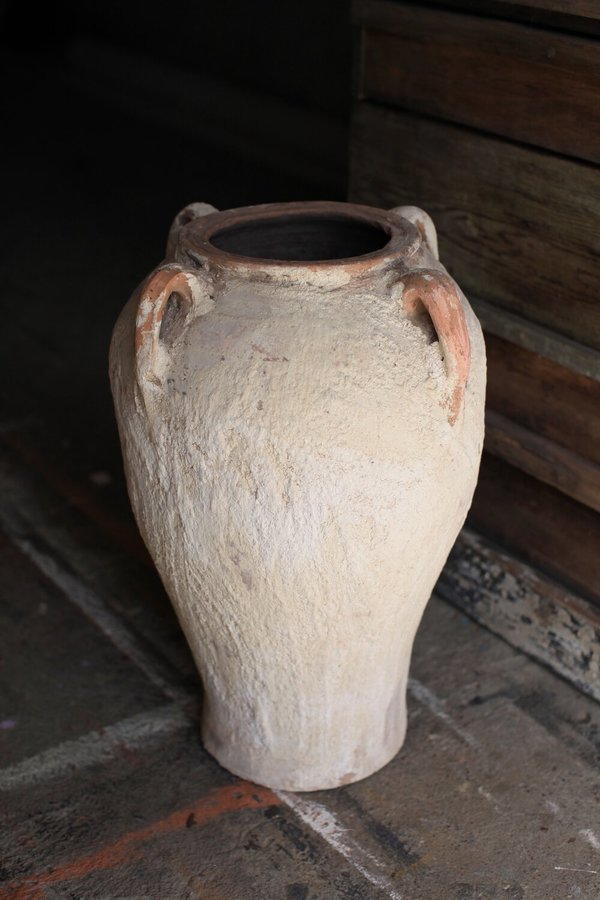Vintage Antique Moroccan Olive Jar Vintage Antique Moroccan Olive Jar